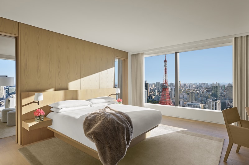 Tokyo edition hotel toranomon kengo kuma booking location price ian schrager blue room jade room gold bar lobby rooms info