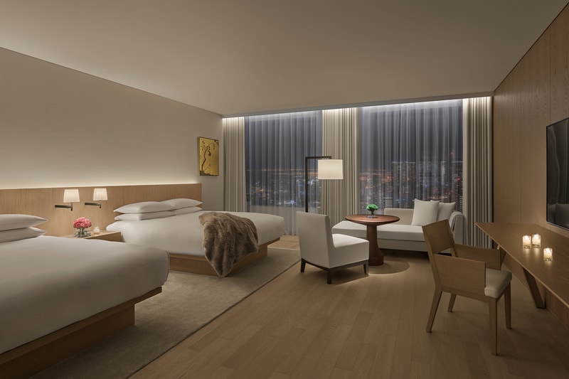 Tokyo edition hotel toranomon kengo kuma booking location price ian schrager blue room jade room gold bar lobby rooms info