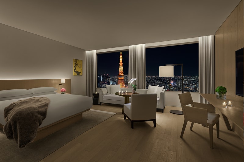 Tokyo edition hotel toranomon kengo kuma booking location price ian schrager blue room jade room gold bar lobby rooms info