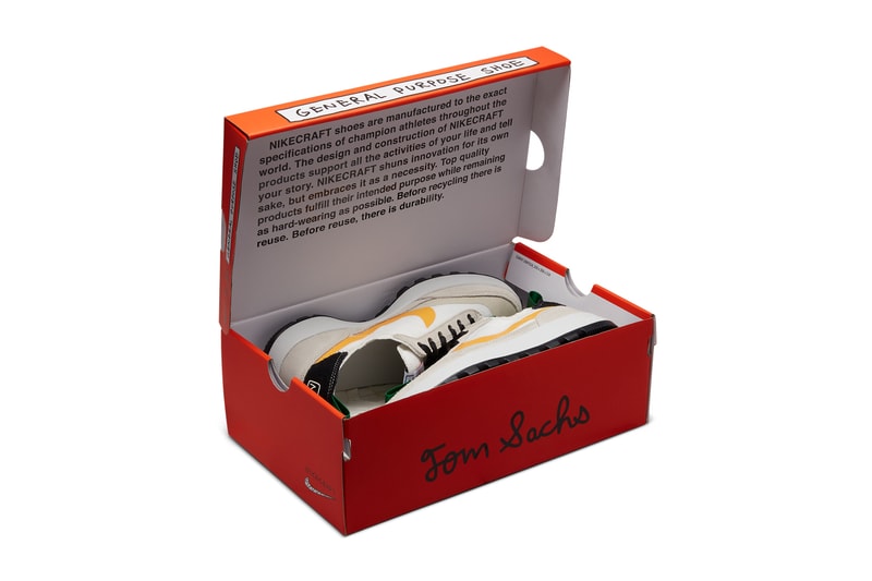 Tom Sachs NikeCraft General Purpose Shoe White/Black - JustFreshKicks