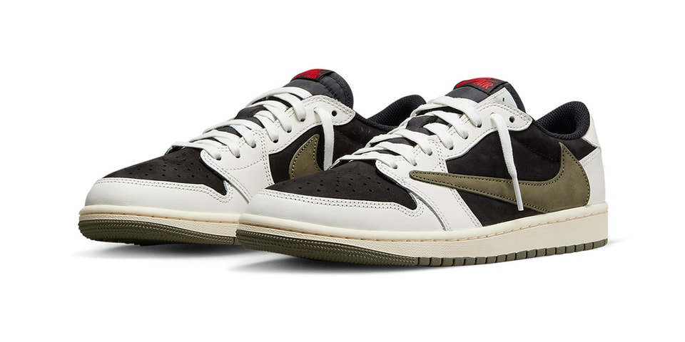 Official Images of the Travis Scott x Air Jordan 1 Low OG WMNS "Olive"