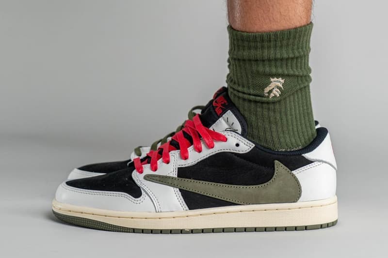 Travis Scott Air Jordan 1 Low OG WMNS Olive Release Date Info DZ4137-106 Buy Price