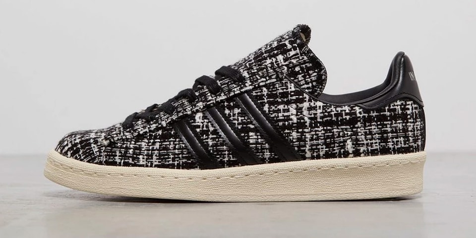 The DAYZ x INVINCIBLE x adidas Campus 80 is a Tweed-Lover's Dream