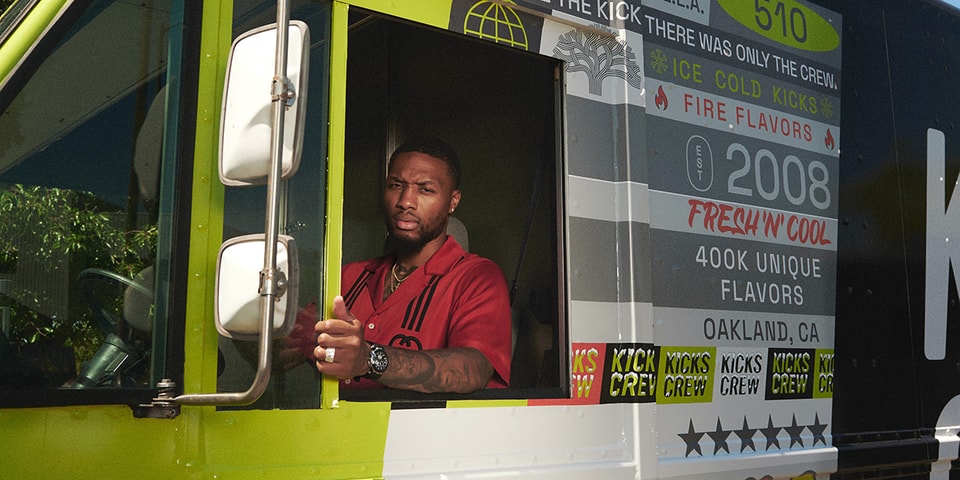 KICKS CREW Taps Damian Lillard for First Brand Partnership