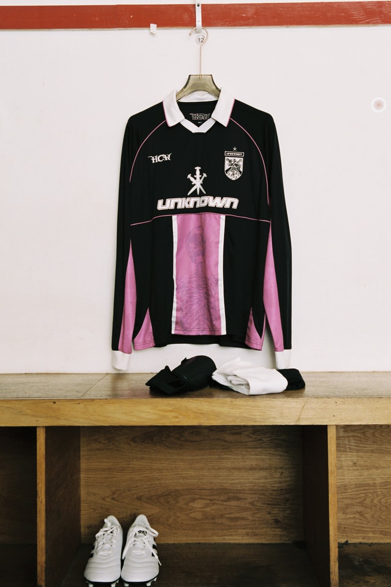 Unknown London Heaven Can Wait Collaboration UK Streetwear World Cup Football Pop-Up Croyden AFC Sports Fashion Style