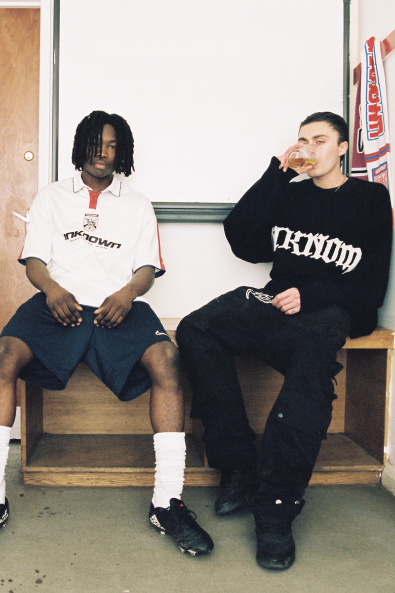 Unknown London Heaven Can Wait Collaboration UK Streetwear World Cup Football Pop-Up Croyden AFC Sports Fashion Style