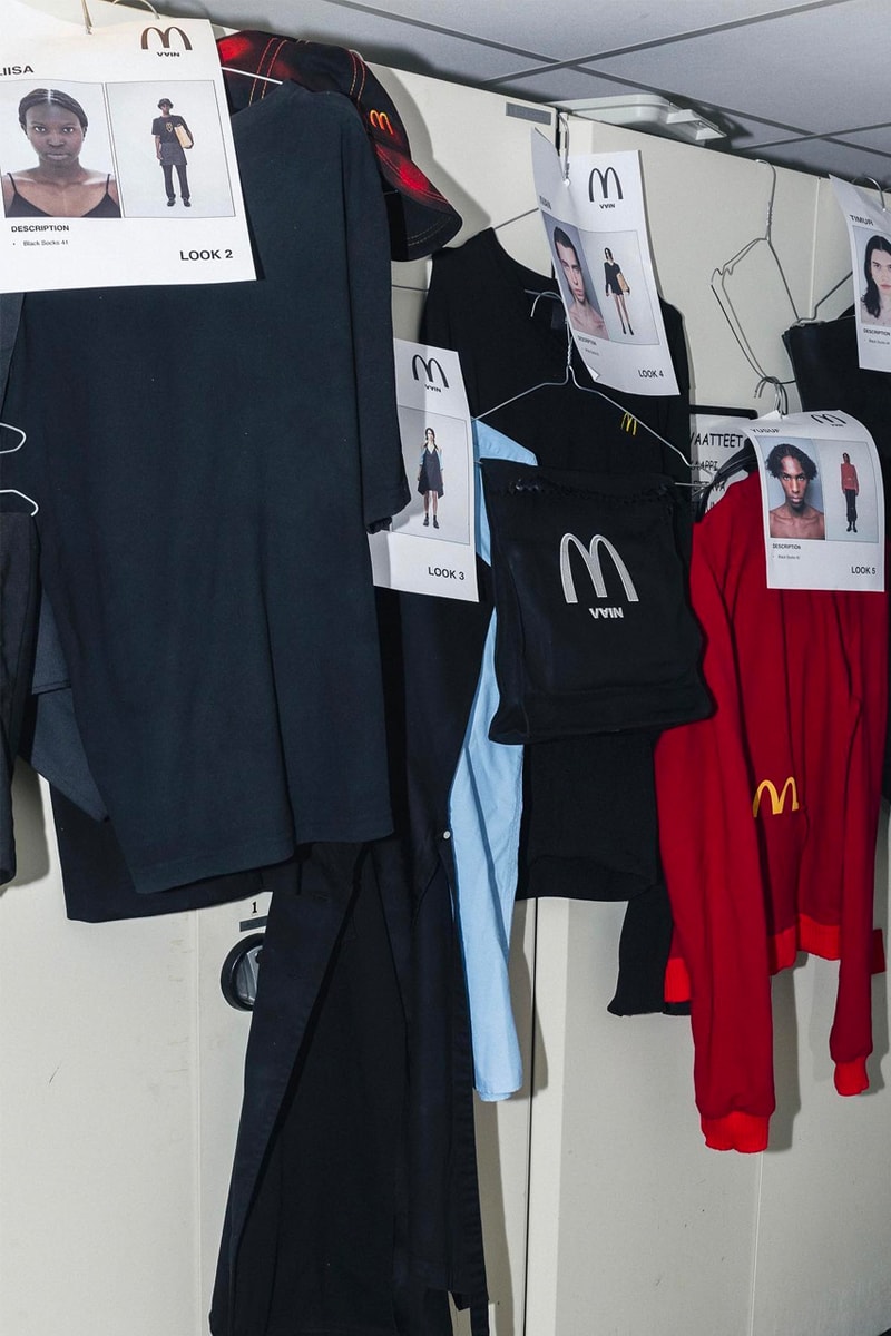VAIN x McDonald's Collaboration Collection Runway Jimi Vain Ostrobothnia Finland Sustainable Upcycling 
