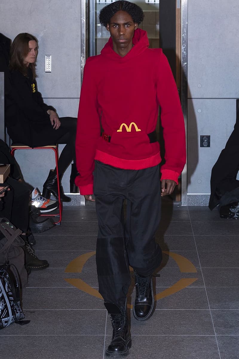 VAIN x McDonald's Collaboration Collection Runway Jimi Vain Ostrobothnia Finland Sustainable Upcycling 