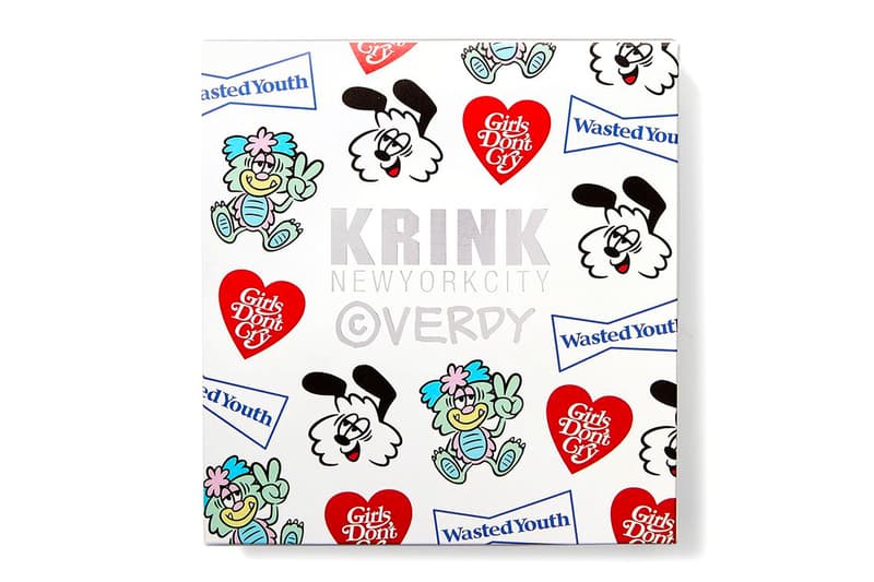 VERDY Krink collaboration limited edition paint marker set tokyo k 60 66 42 75 vick visty release info