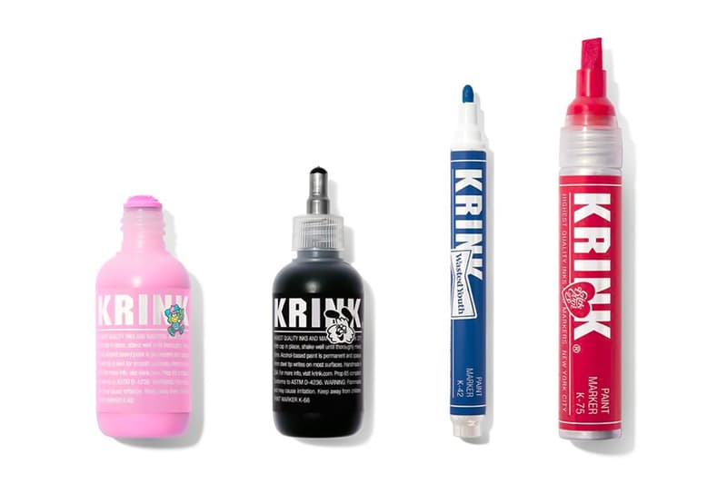 VERDY Krink collaboration limited edition paint marker set tokyo k 60 66 42 75 vick visty release info