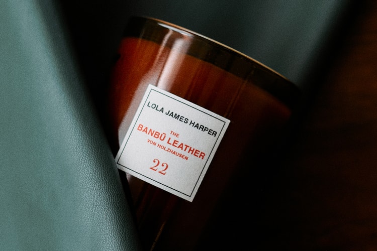 Lola James Harper and von Holzhausen Unveils Banbū Leather Candle Collab