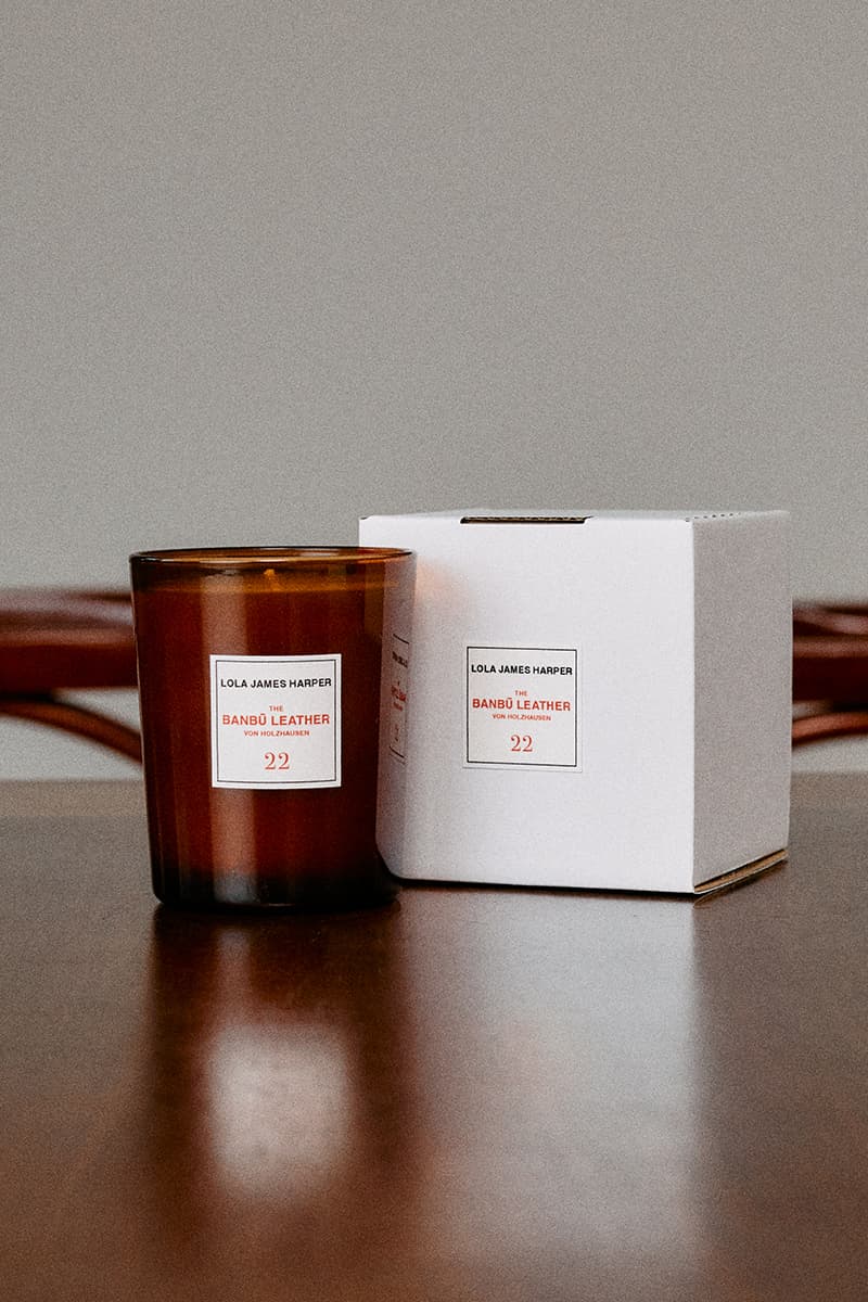 Lola James Harper and von Holzhausen’s Unveils Banbū Leather Candle Collab