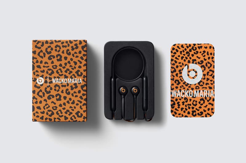 Wacko Maria Beats by dre japan leopard print blue in beats bluetooth beats flex release info date price