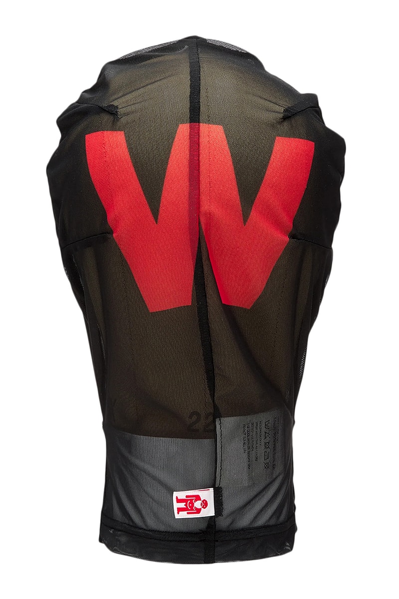 Walter Van Beirendonck Mesh Face Morph Mask Black Fall Winter 2022 FW22 Runway Winter Accessories 