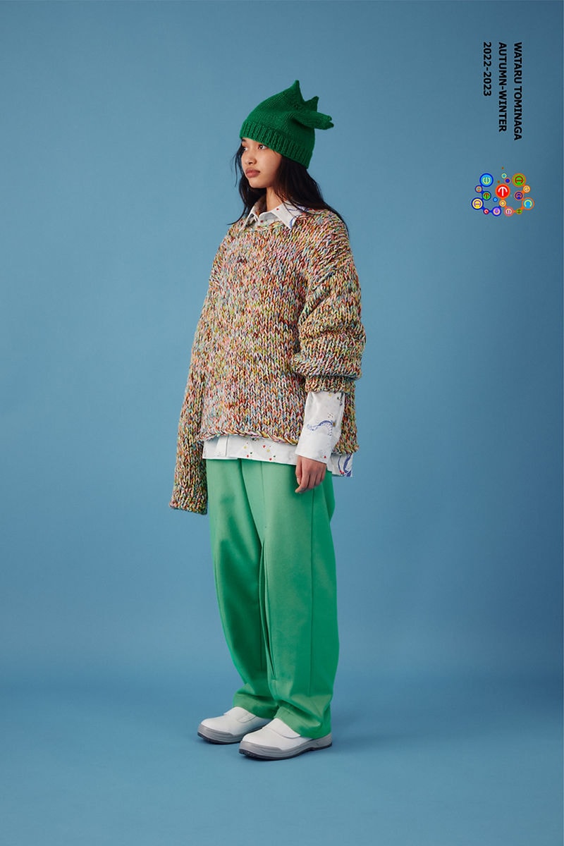 Wataru Tominaga’s New FW22 Collection Adds a Creative Aesthetic to Cozy Season