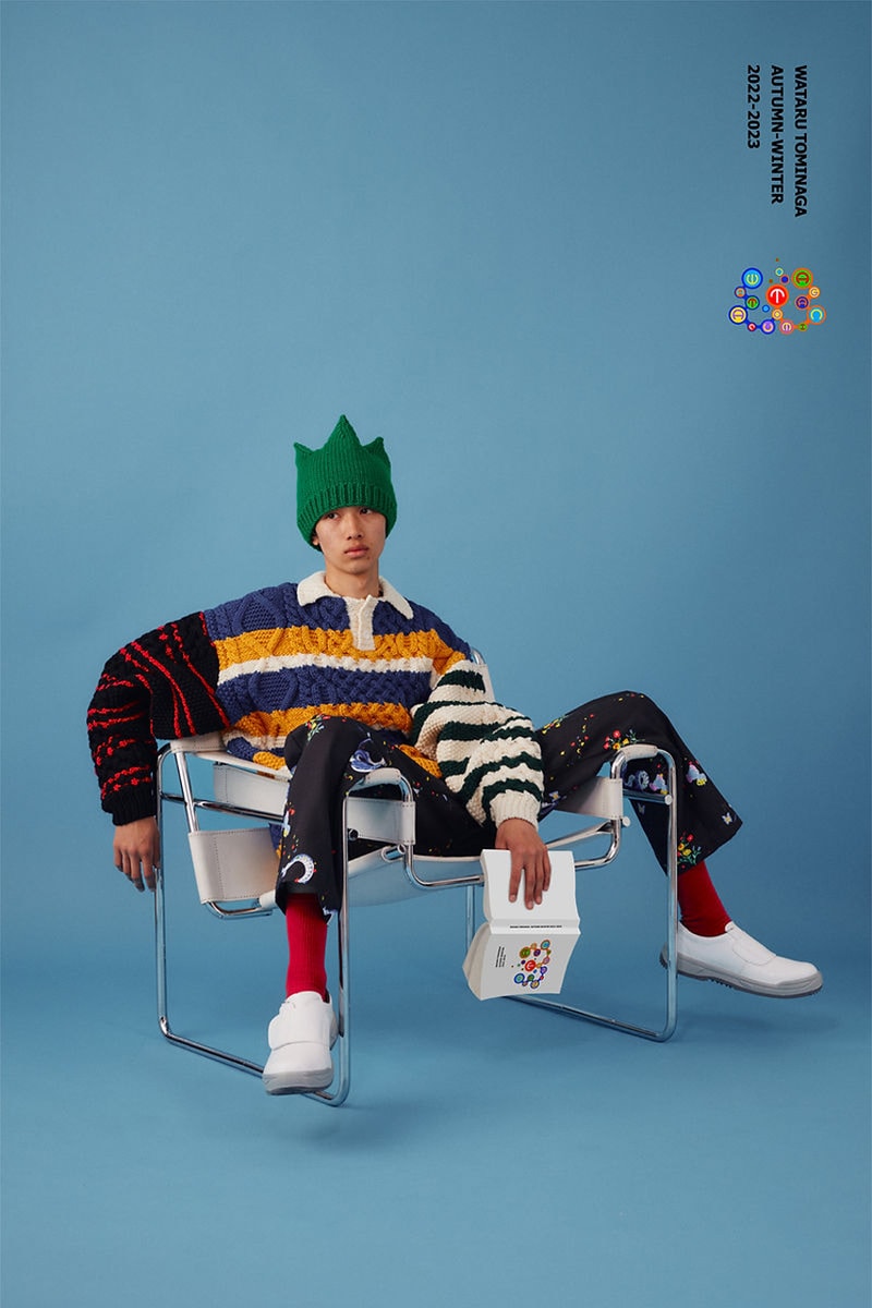 Wataru Tominaga’s New FW22 Collection Adds a Creative Aesthetic to Cozy Season