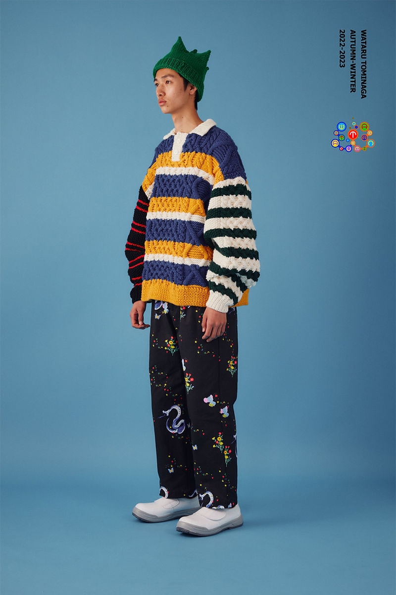 Wataru Tominaga’s New FW22 Collection Adds a Creative Aesthetic to Cozy Season