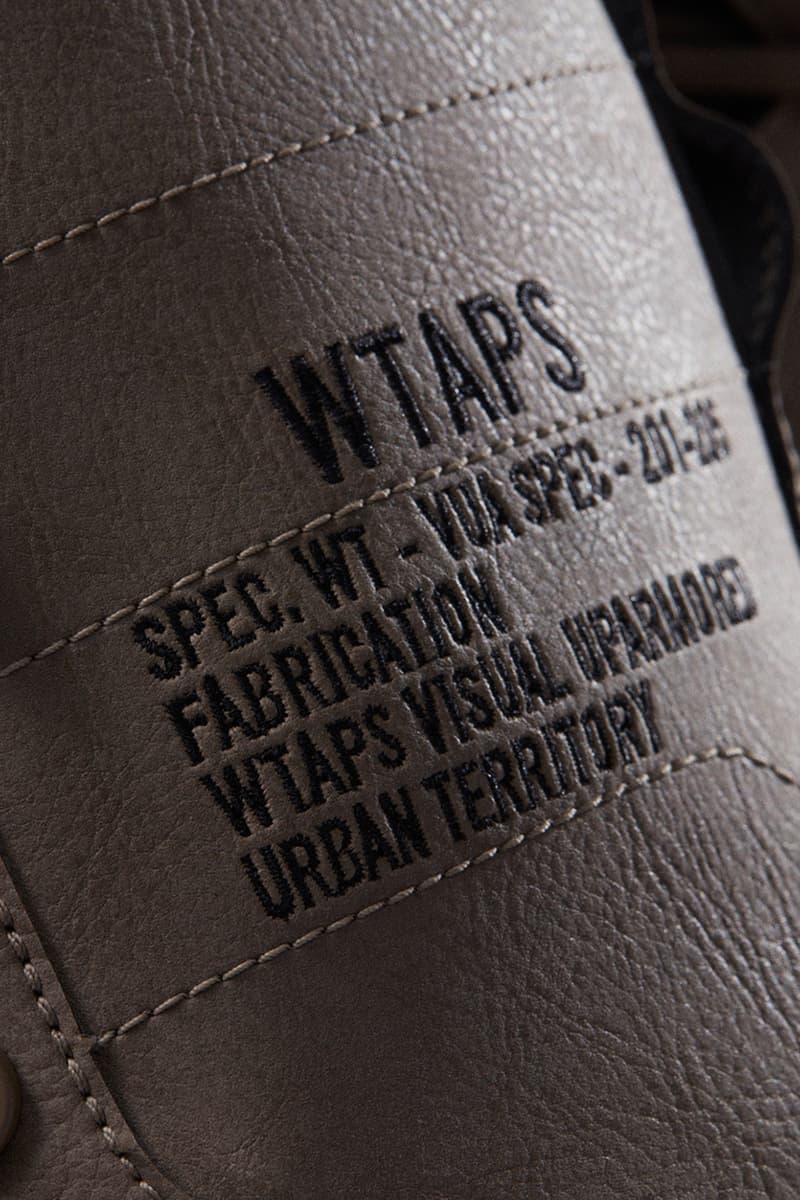 wtaps vans vault era old skool half cab chukka jacket pants beanie tees socks helmet bag release date info store list buying guide photos price 