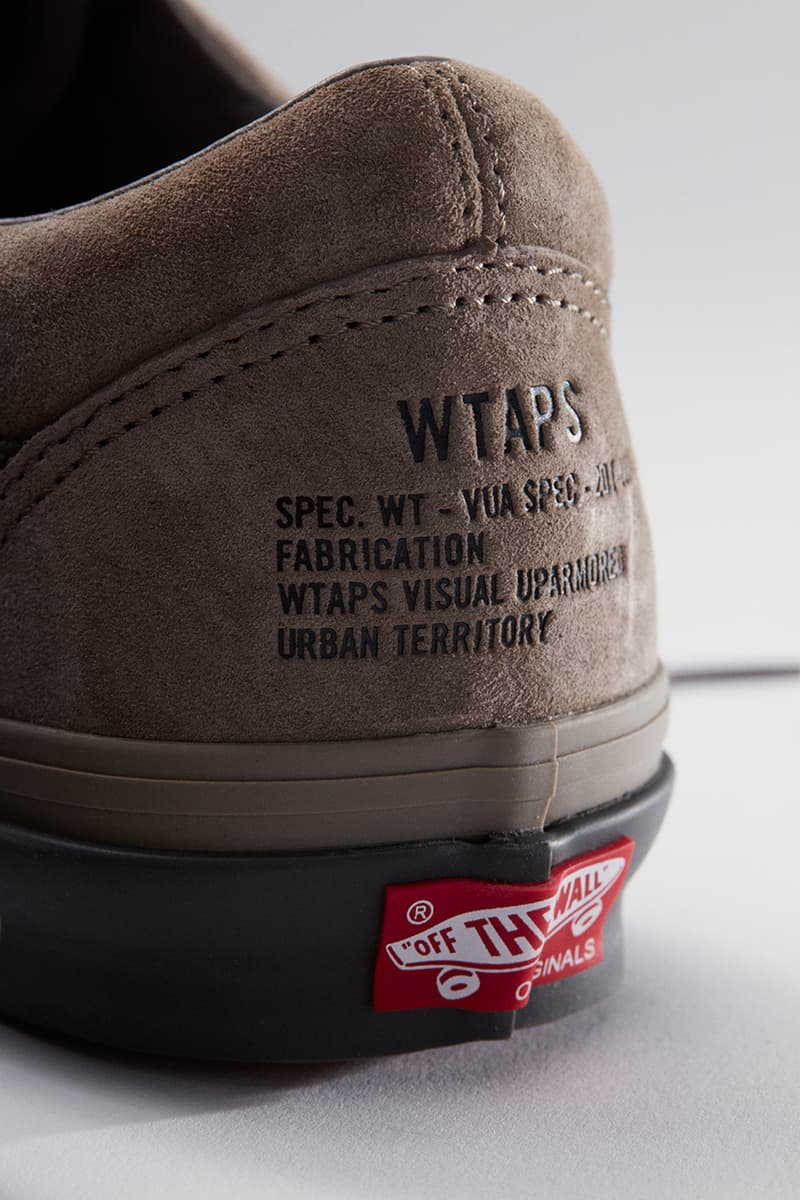 wtaps vans vault era old skool half cab chukka jacket pants beanie tees socks helmet bag release date info store list buying guide photos price 