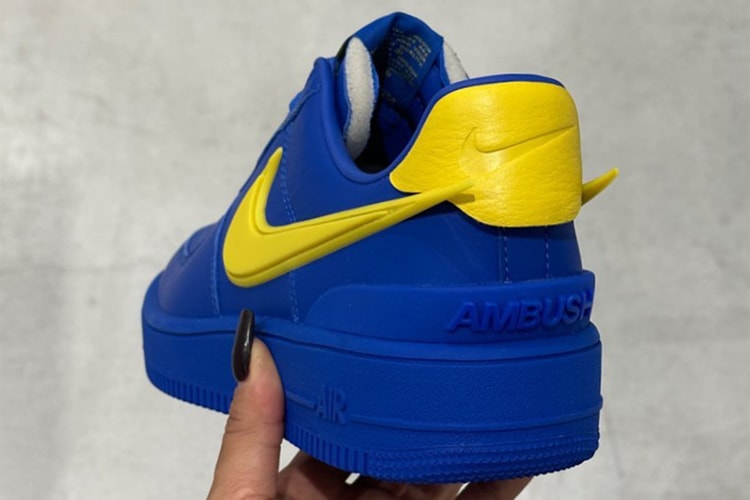 Yoon Ahn Teases AMBUSH x Nike Air Force 1 Low in Blue