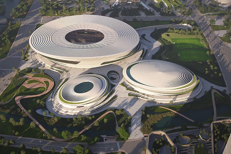 Zaha Hadid Architects Construct New Hangzhou International Sports Center