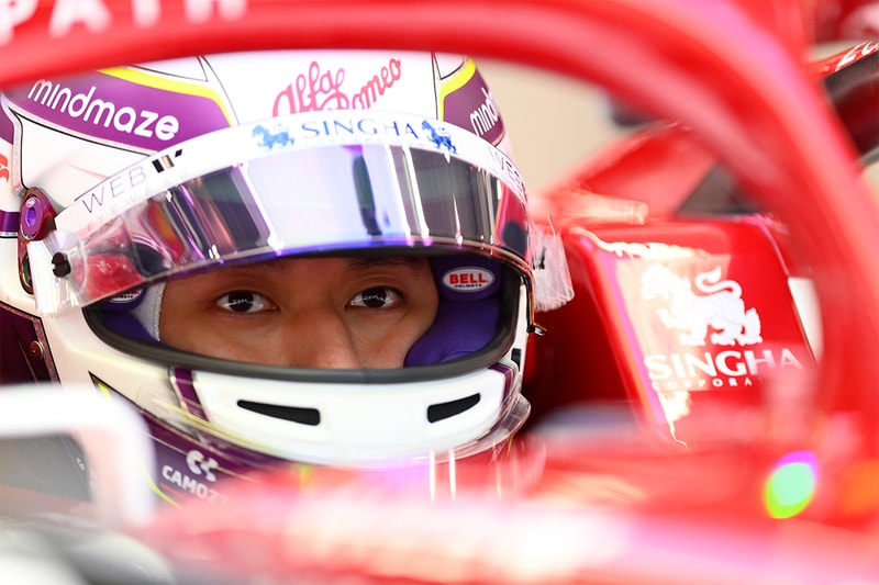 Zhou Guanyu F1 Interview 2022 season rookie year end singapore