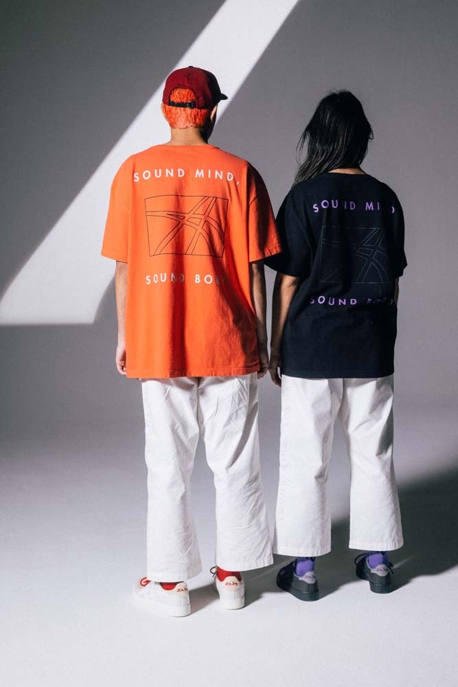 ASICS and Zee.Dog Human Japan S Sneakers and Apparel black white collaboration tees t-shirts kimono pants 