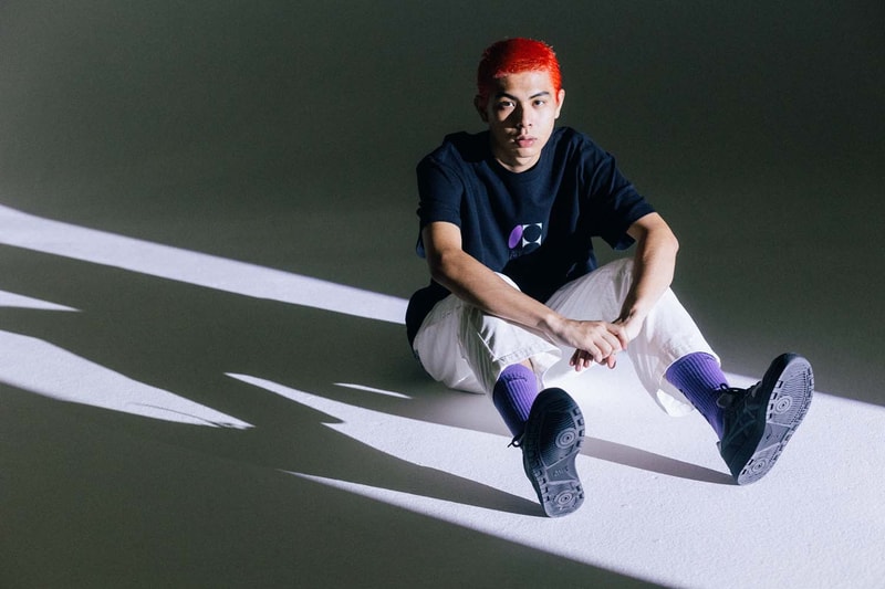 ASICS and Zee.Dog Human Japan S Sneakers and Apparel black white collaboration tees t-shirts kimono pants 