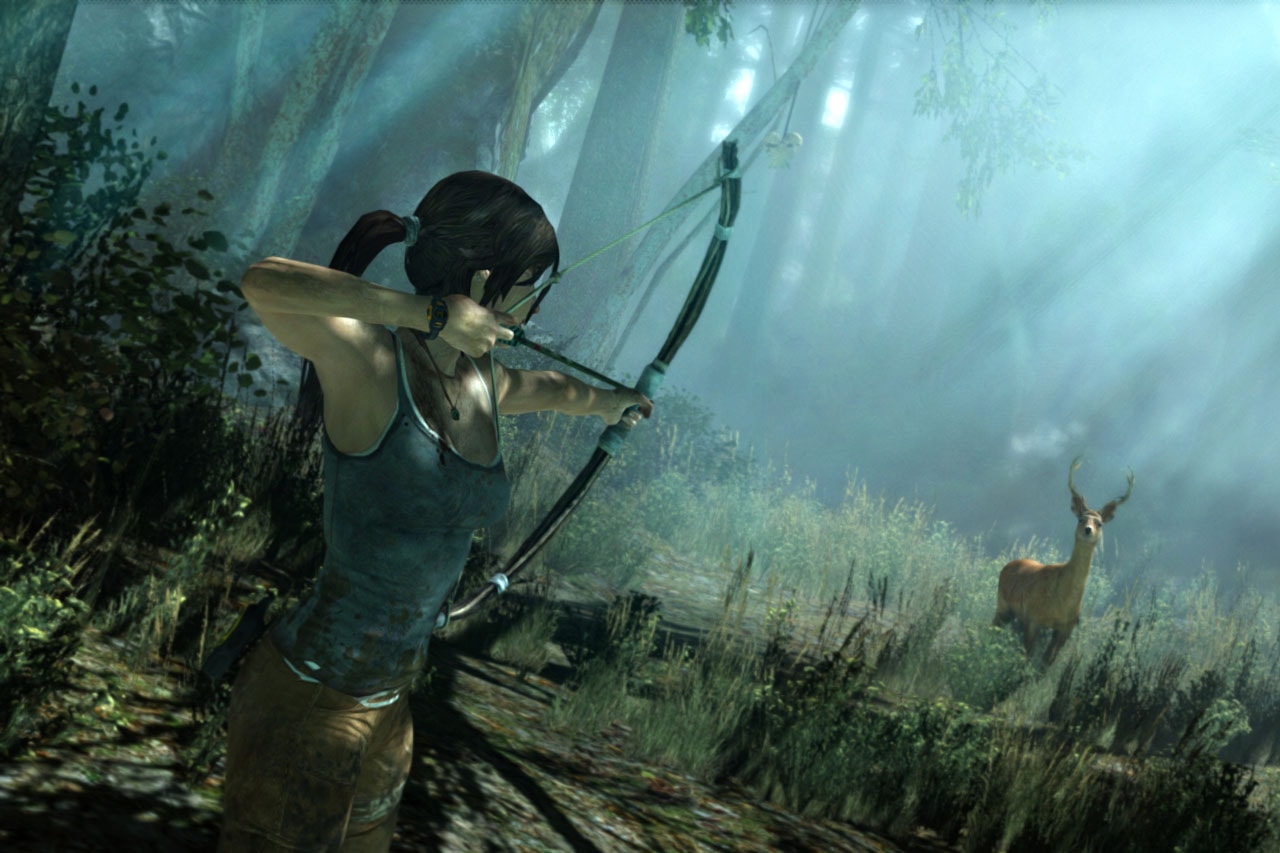 Amazon Games Название игры Crystal Dynamics Tomb Raider Объявление о партнерстве Франшиза Gaming Lara Croft