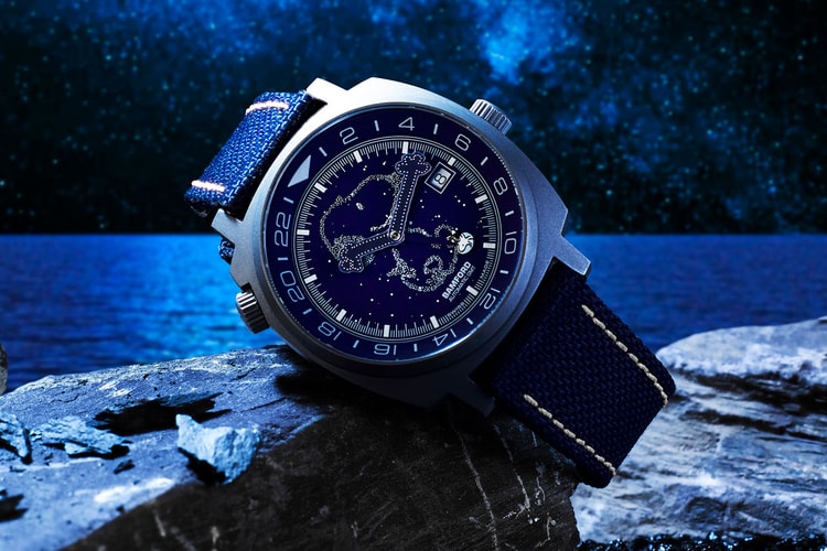 Bamford London Launches Snoopy-Inspired Titanium GMT Watch