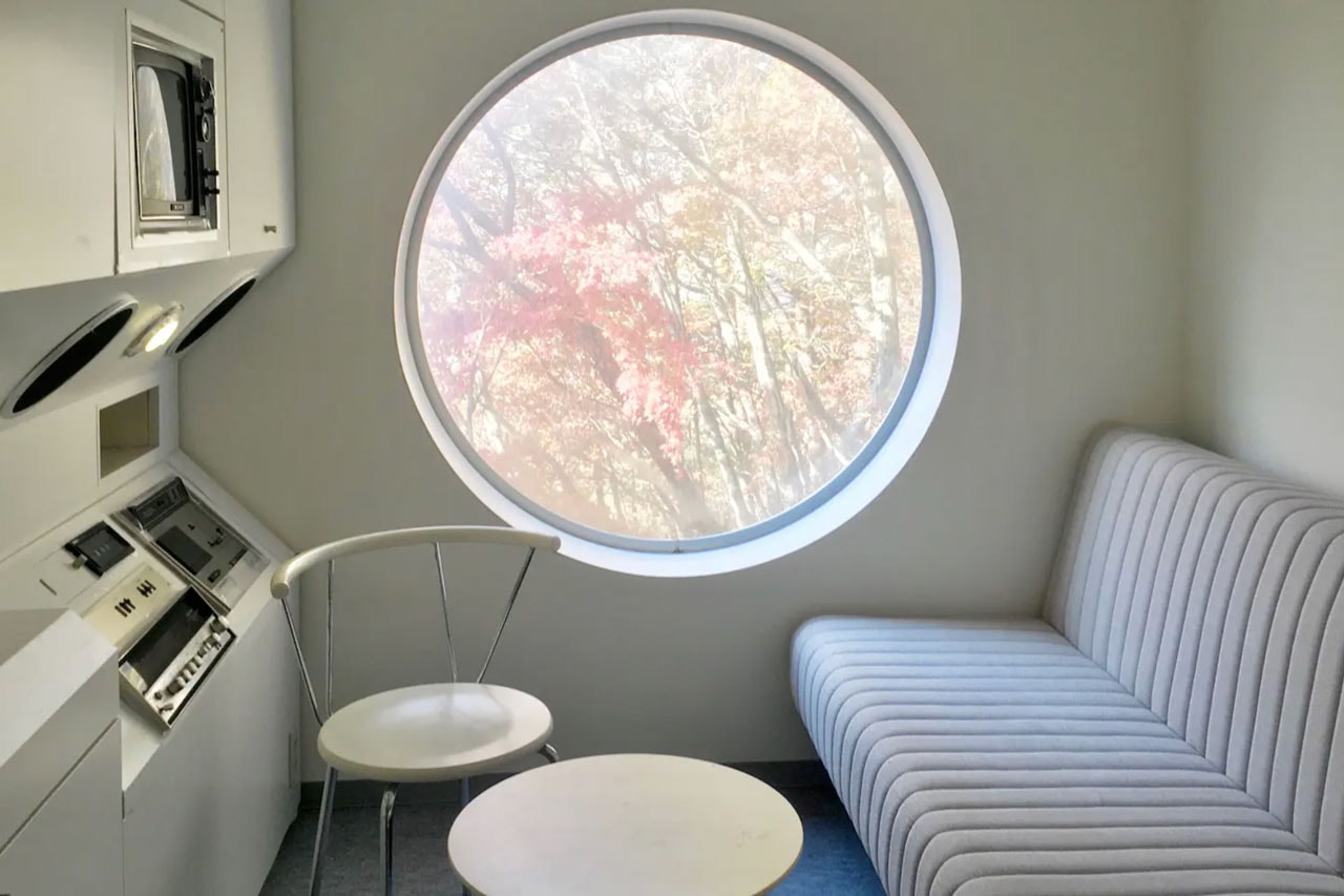 You Can Now Book a Stay at Kisho Kurokawa’s Capsule House K Design