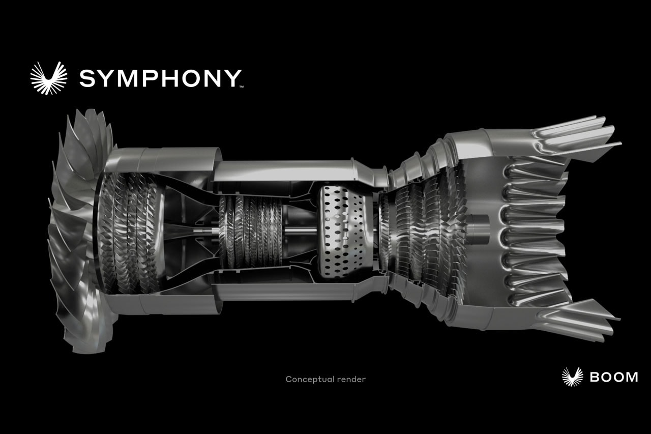 Boom Supersonic Unveils Symphony Jet Engine Travel