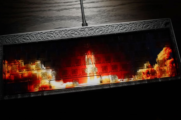 Finalmouse Brings Otherworldly Visuals to Its Debut Keyboard