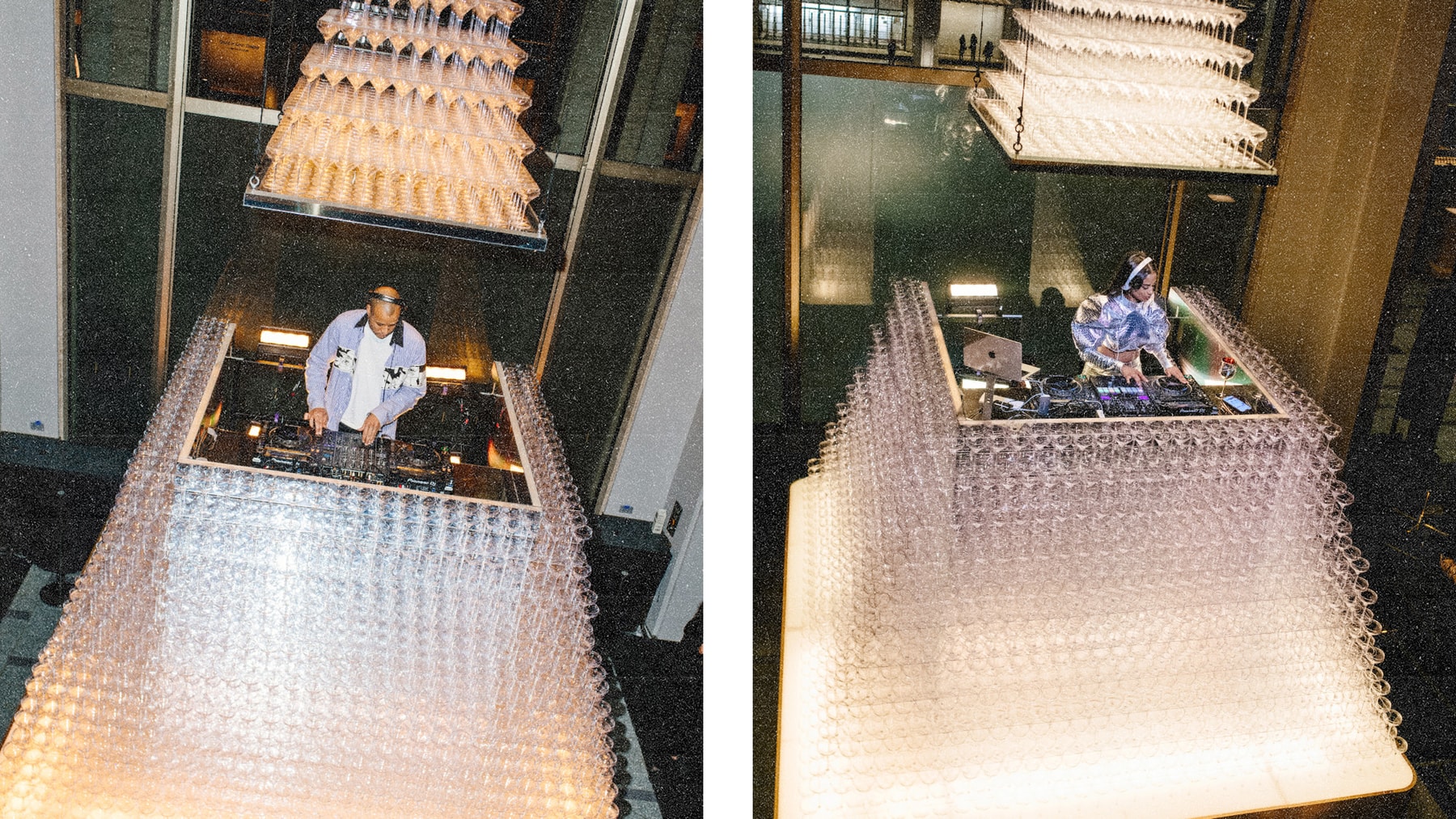 Moët & Chandon Unveils Es Devlin Sculpture with Red Carpet Holiday Celebration