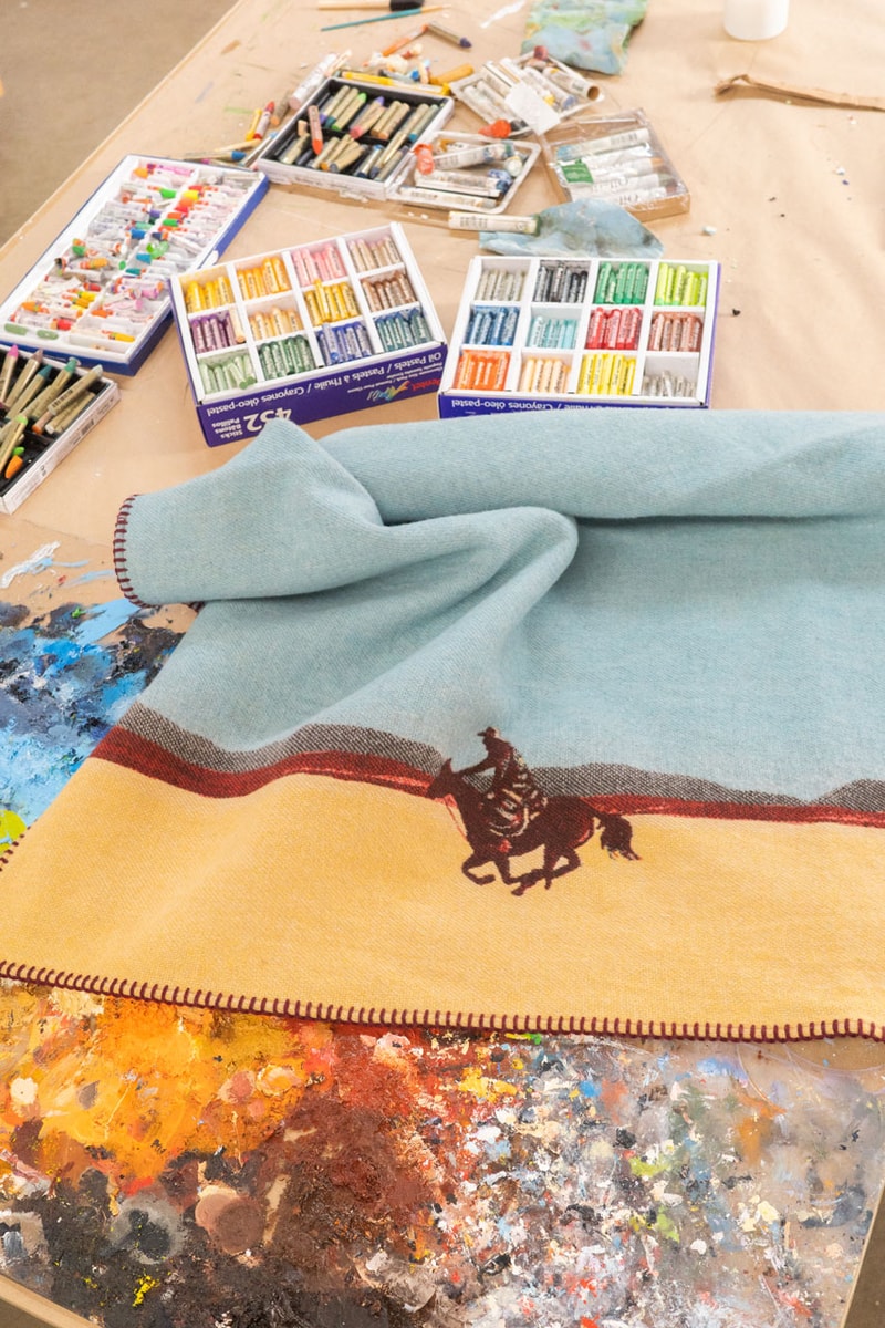 One of These Days Offers Up a Limited-Edition Blanket With Woolrich Design