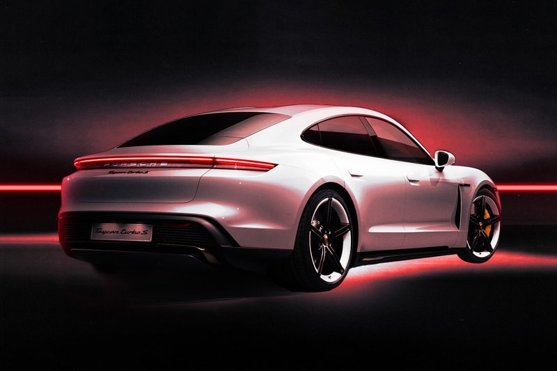 Porsche Taycan Event With Art Installation at HBX Travis Brothers Rodolfo Hernandez Isha Dipika Walia Studio Olf Studio Pending Electric Art Not Ads