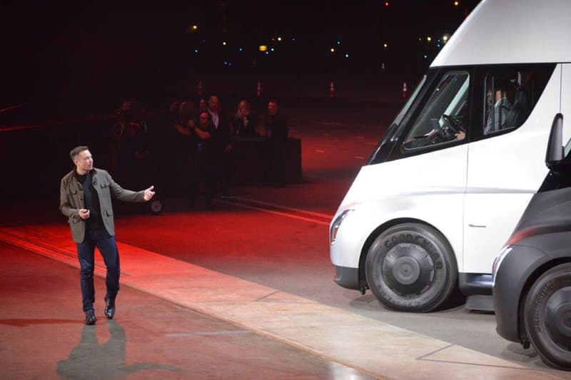 Tesla Elon Musk CEO Electric Semi Truck Sparks Nevada Factory Production Run Announcement PepsiCo Company