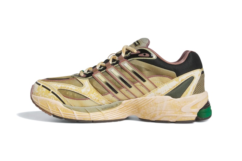 adidas COS Supernova Sneaker Footwear Trainers Shoes Blue Gold Fashion Three Stripe 