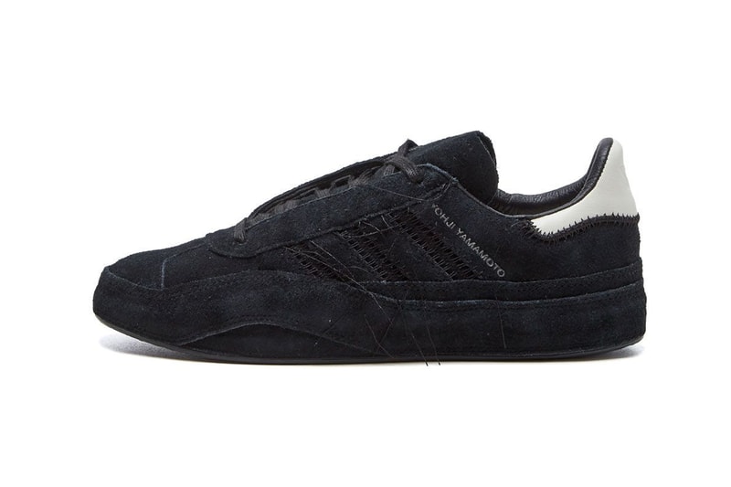 adidas Gazelle Y-3 Collaboration Yohji Yamamoto Sneaker Footwear Black White Trainer Fashion Streetwear Three Stripe