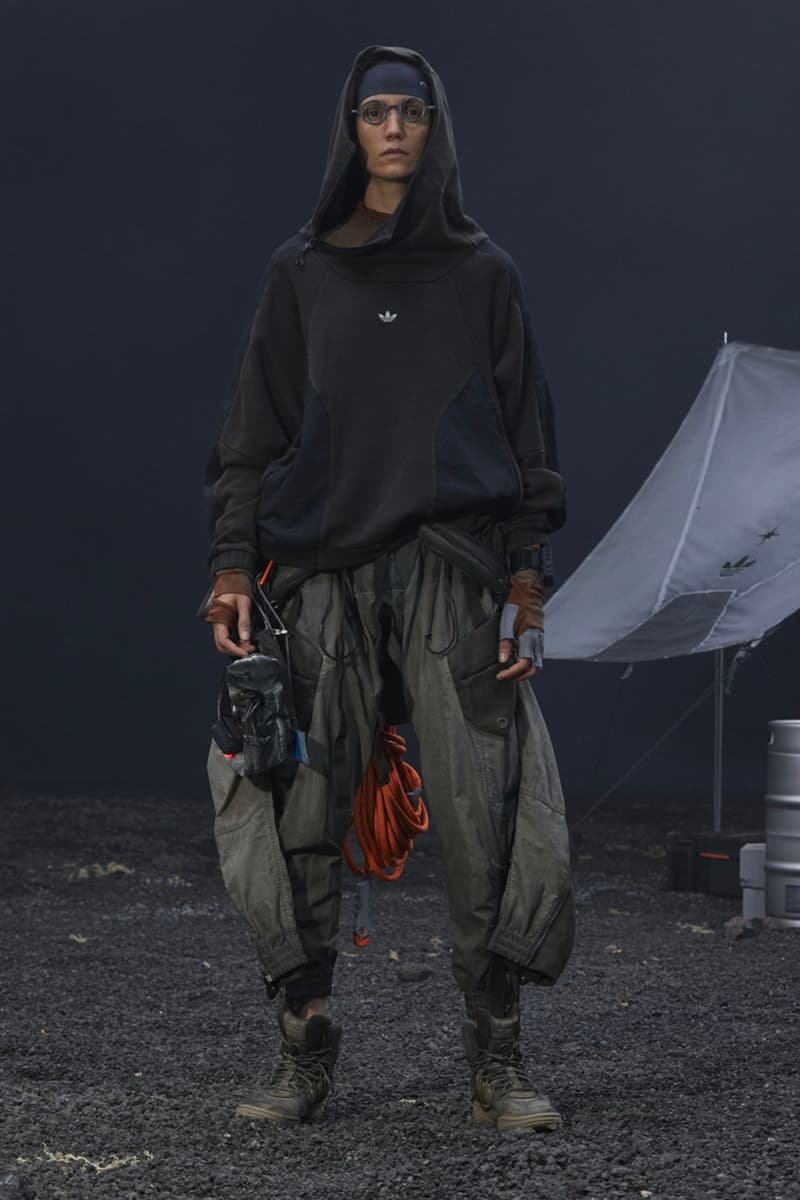 Adidas Originals x Hamcus Defines the Futuristic Explorer in Latest Collaboration capsule release infor confirmed adiiifact china technical vests hoodie sweaters sweatpants headlamp adventurer