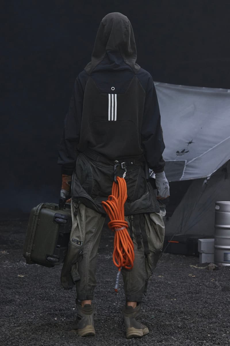 Adidas Originals x Hamcus Defines the Futuristic Explorer in Latest Collaboration capsule release infor confirmed adiiifact china technical vests hoodie sweaters sweatpants headlamp adventurer