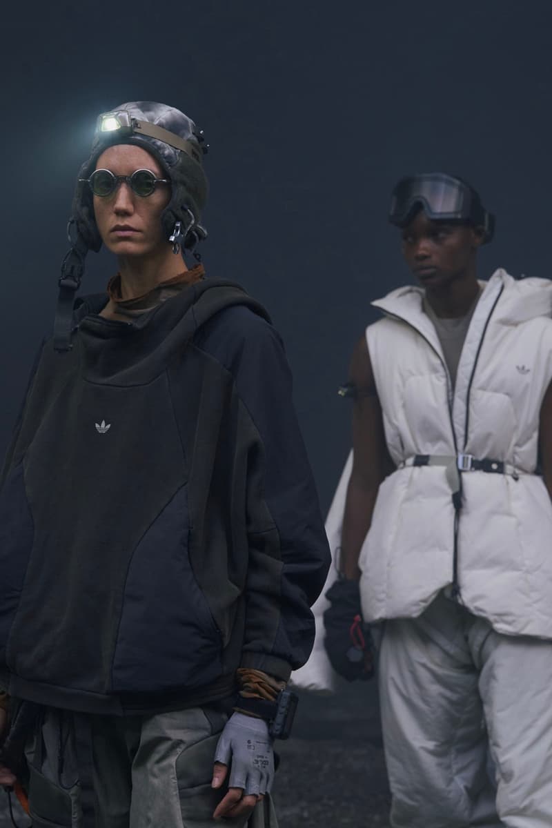 Adidas Originals x Hamcus Defines the Futuristic Explorer in Latest Collaboration capsule release infor confirmed adiiifact china technical vests hoodie sweaters sweatpants headlamp adventurer