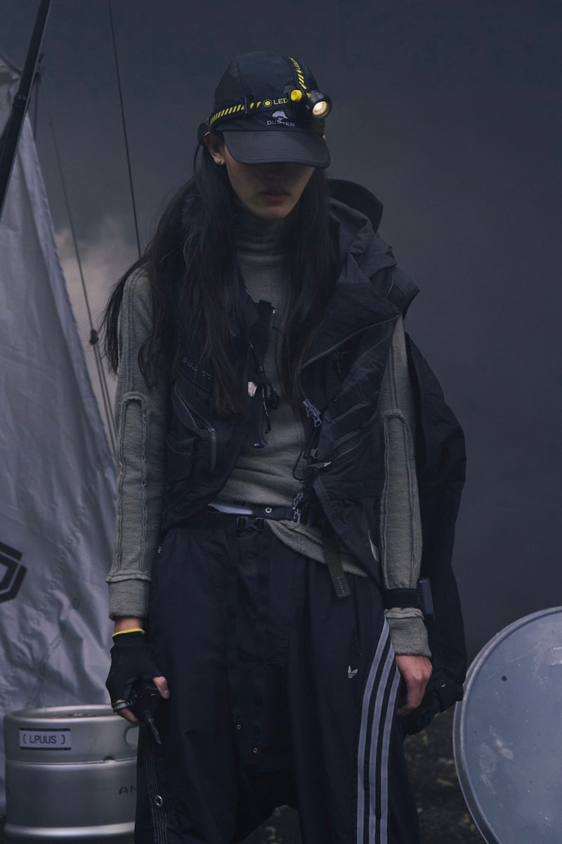 Adidas Originals x Hamcus Defines the Futuristic Explorer in Latest Collaboration capsule release infor confirmed adiiifact china technical vests hoodie sweaters sweatpants headlamp adventurer