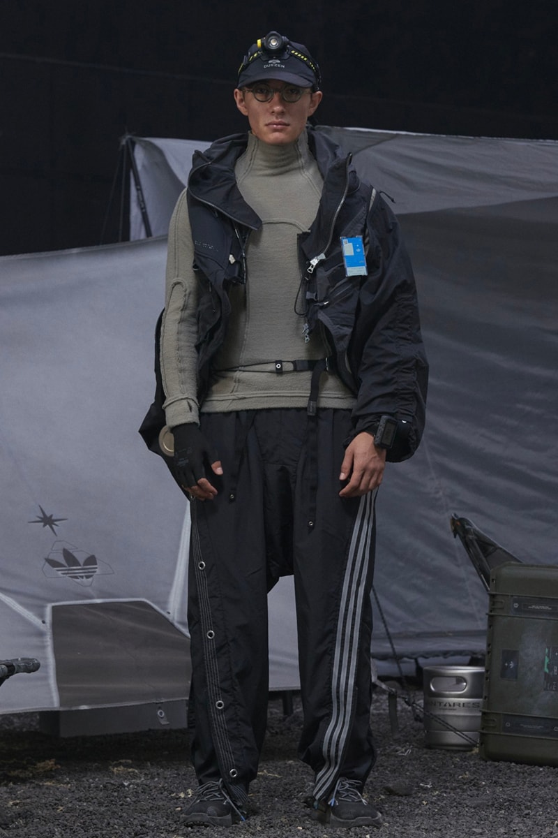 Adidas Originals x Hamcus Defines the Futuristic Explorer in Latest Collaboration capsule release infor confirmed adiiifact china technical vests hoodie sweaters sweatpants headlamp adventurer