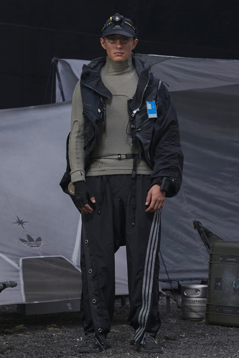 Adidas Originals x Hamcus Defines the Futuristic Explorer in Latest Collaboration capsule release infor confirmed adiiifact china technical vests hoodie sweaters sweatpants headlamp adventurer