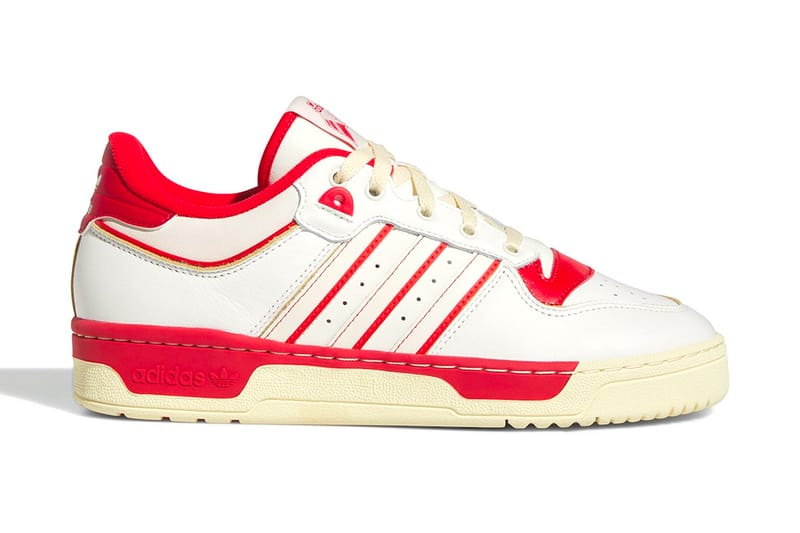 The adidas Rivalry Low 86 Gears up for the Holidays in Candy Cane Colorway