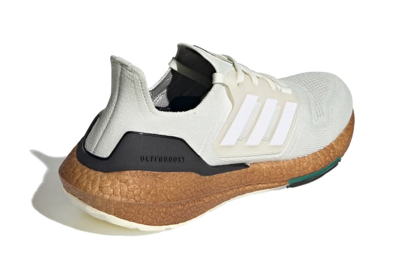 adidas ULTRABOOST 22 Made With Nature Sneaker Trainer Shoe Footwear Three Stripe Recycled Sustainable Carbon Footprint