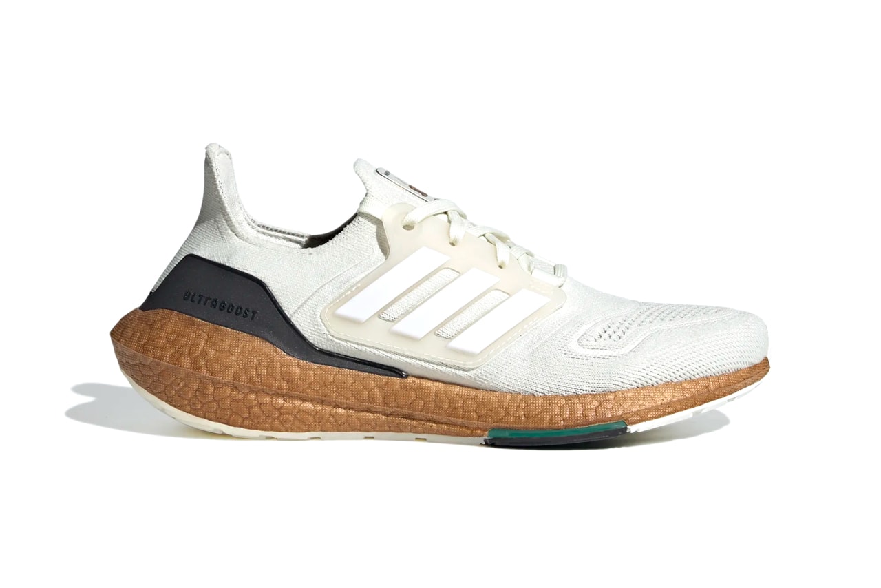 adidas ULTRABOOST 22 Made With Nature Sneaker Trainer Shoe Footwear Three Stripe Recycled Sustainable Carbon Footprint