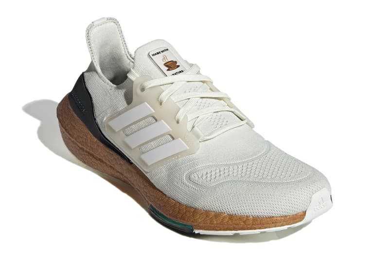 adidas ULTRABOOST 22 Made With Nature Sneaker Trainer Shoe Footwear Three Stripe Recycled Sustainable Carbon Footprint