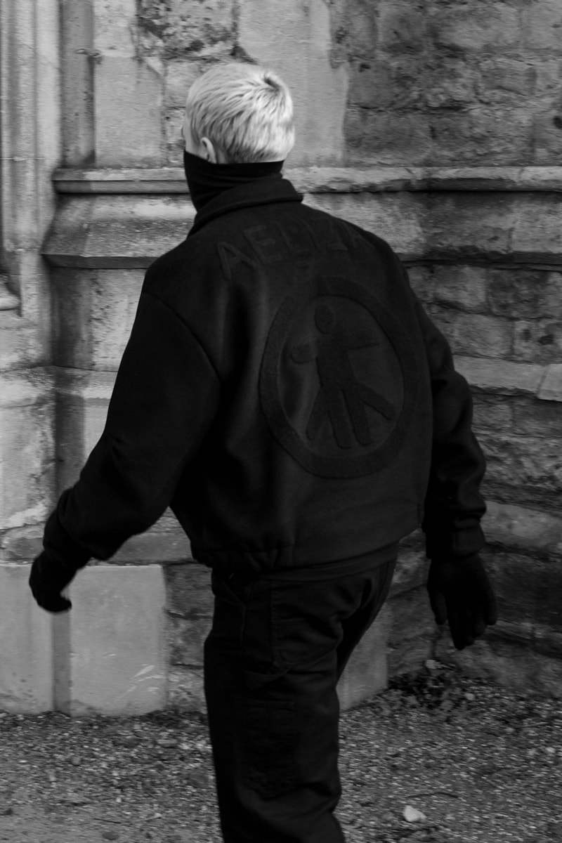 AELIZA Think More Collection Capsule Outerwear T-shirt Jacket Accessories Scarf Gloves Individual Docuseries Juri Muller